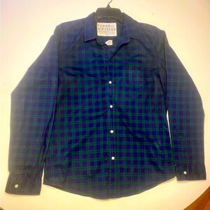 Frank & Eileen Womans cotton button-down, size large
